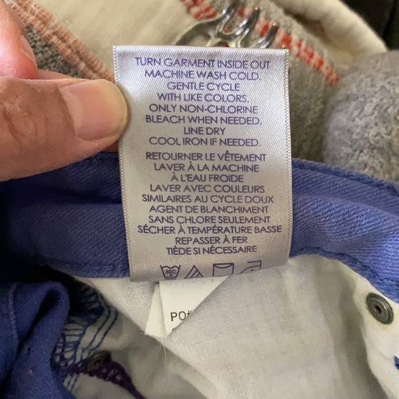 NYDJ light purple jeans - lift tuck technology 6P - Picture 10 of 10